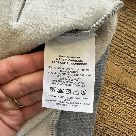 Jordan Nike Jumpman hoodie heather grey with logo Men's M - Picture 5 of 7